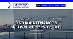 Desktop Screenshot of d-dmaintenance.com